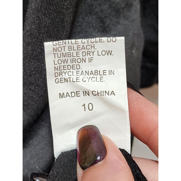 Womens 2 Piece XL Black Pajama Set Weekend T-Shirt & Shorts Sleep Loungewear - Picture 13 of 16